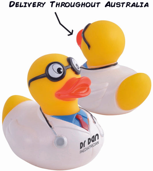Custom Rubber Doctor Duck