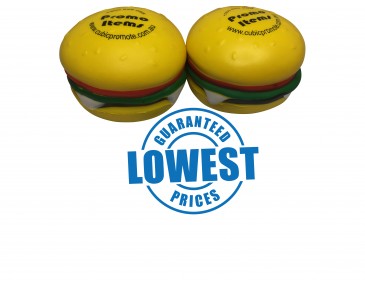 two burgers stress toys