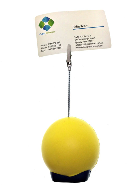 Stress Ball Note Holder