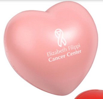 Pink Heart Stressball