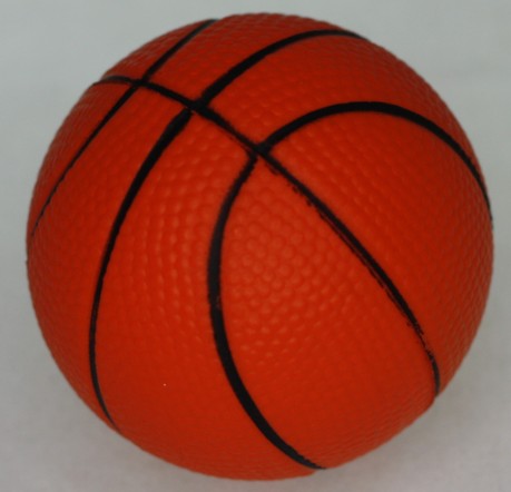 Printed Stress Ball Basketball