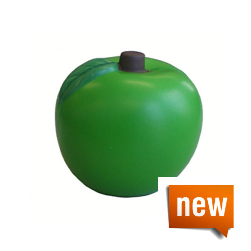 Printed Stress Toy Apple green
