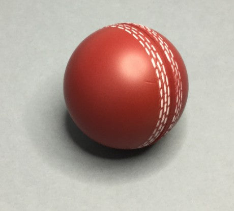 Promotional Stress Ball Cricket Red