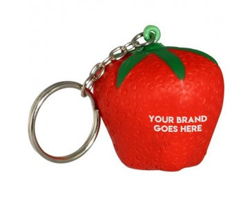 strawberry keychain