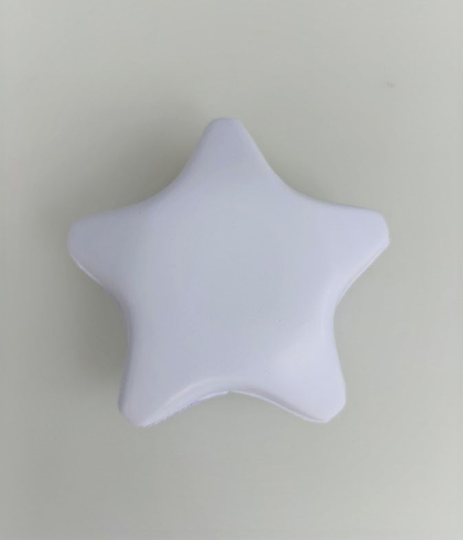 Promotional Stress Toy Star White
