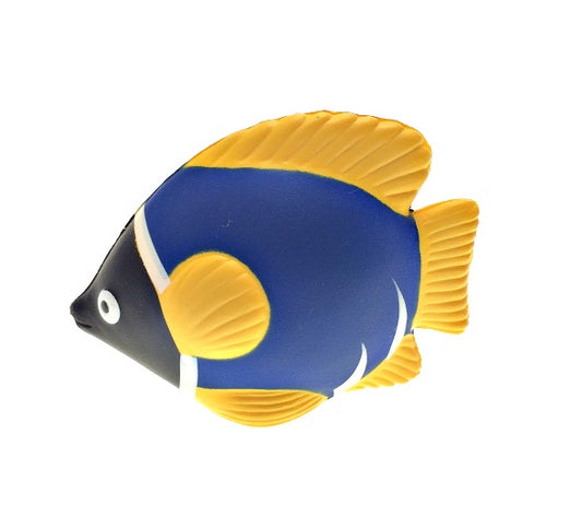 Stress Shaped Fish Blue