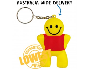 Promotional Funny Man Key Ring Stress Toys | Australia – Stressball Planet