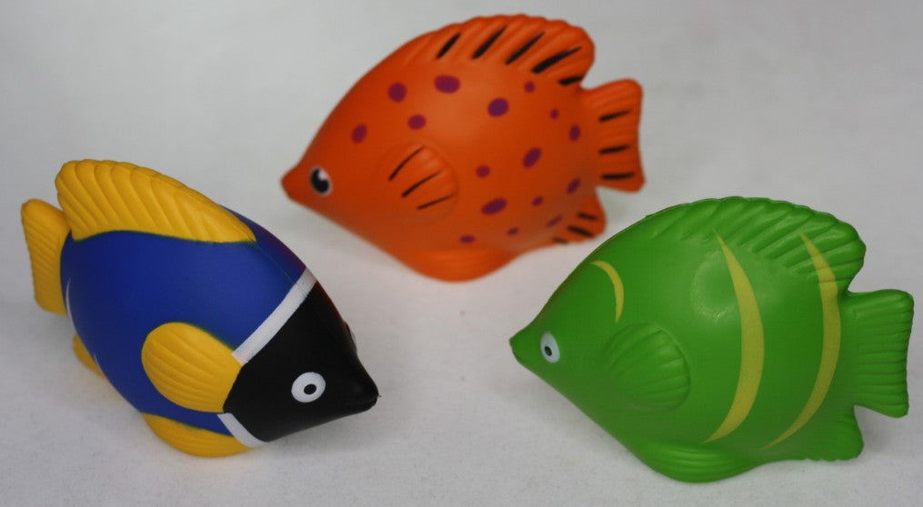 Stress Shaped Fish Green