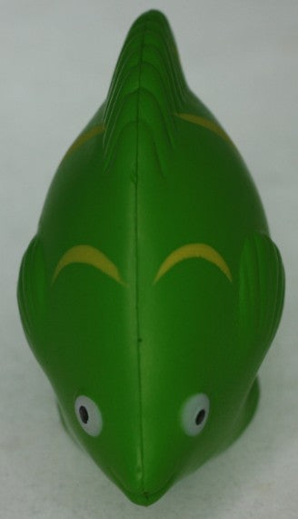 Stress Shaped Fish Green