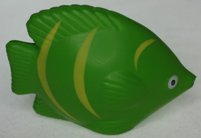Stress Shaped Fish Green