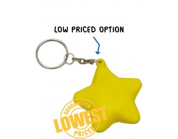 star shaped keychain