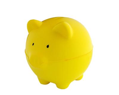 Stressball Yellow Pig