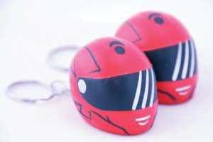 Custom Stress Balls - Helmet