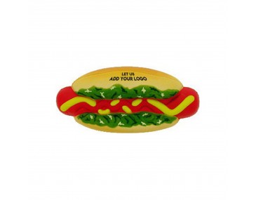 Hot Dog Stress Toys Logo Printed