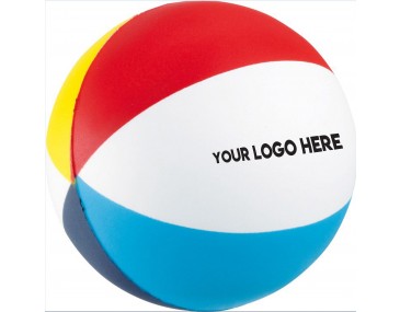 Logo Printed Beach Ball Stress Toys
