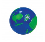 Glossy Globe Logo Printed Stress Toy