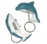 Mini Dolphin Stress Reliever Keyrings