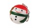 Snow Man Stress Ball Keyrings Branded